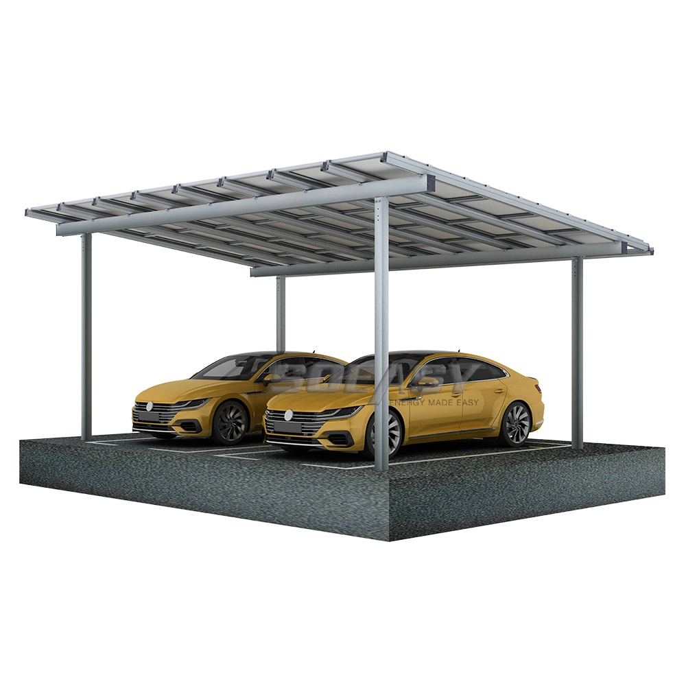 cochera residencial de estacionamiento fotovoltaico de alta calidad