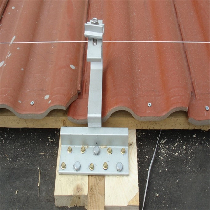 Solución de gancho de teja de aluminio solar