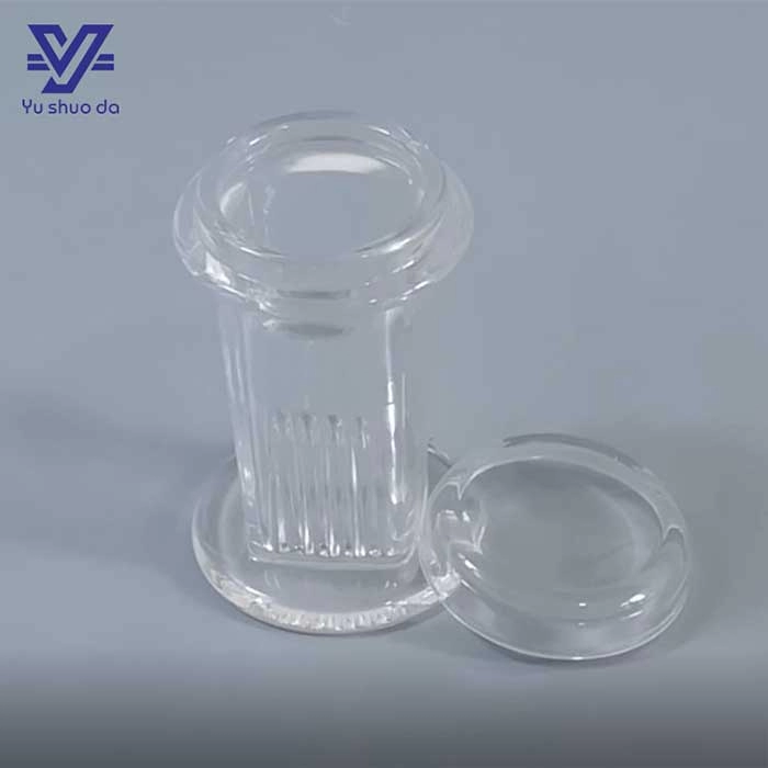 Tarro de tinción de portaobjetos de vidrio para microscopio consumible de 5 piezas para histología y patología