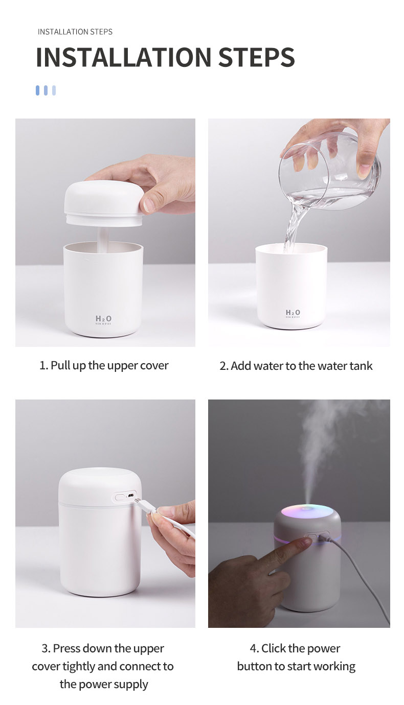 LED humidifier