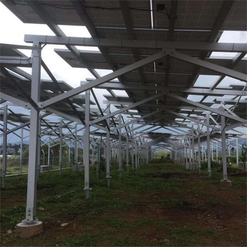 Solución de montaje agrícola solar