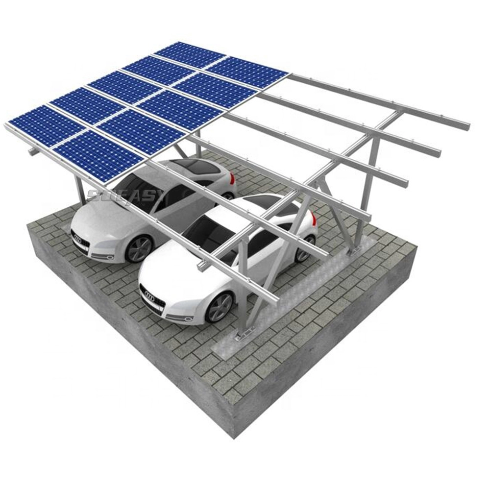 Pv Solar Car Parking Shed Carport para el hogar