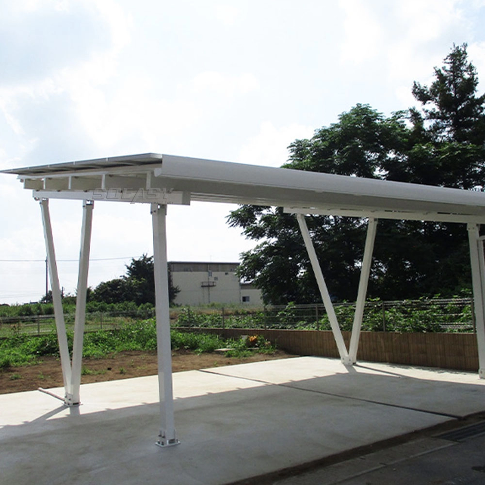 Pv Solar Car Parking Shed Carport para el hogar