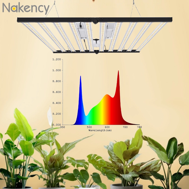 Luz de cultivo led regulable de espectro completo lm301b para plantas de interior