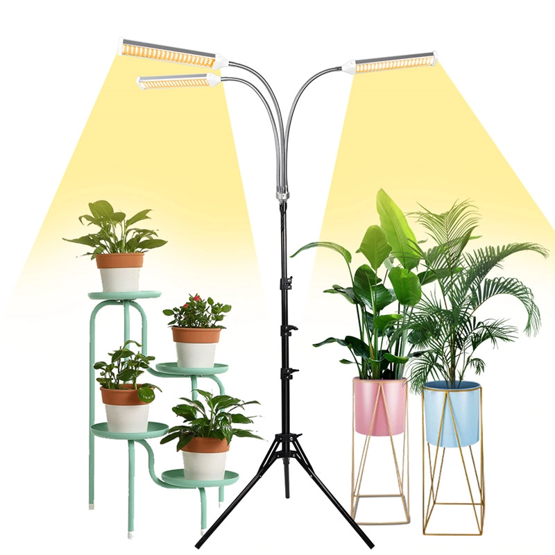 Luz LED para plantas con soporte para trípode