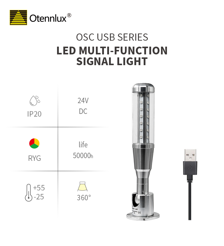 USB Led signal warning tower lihgt 