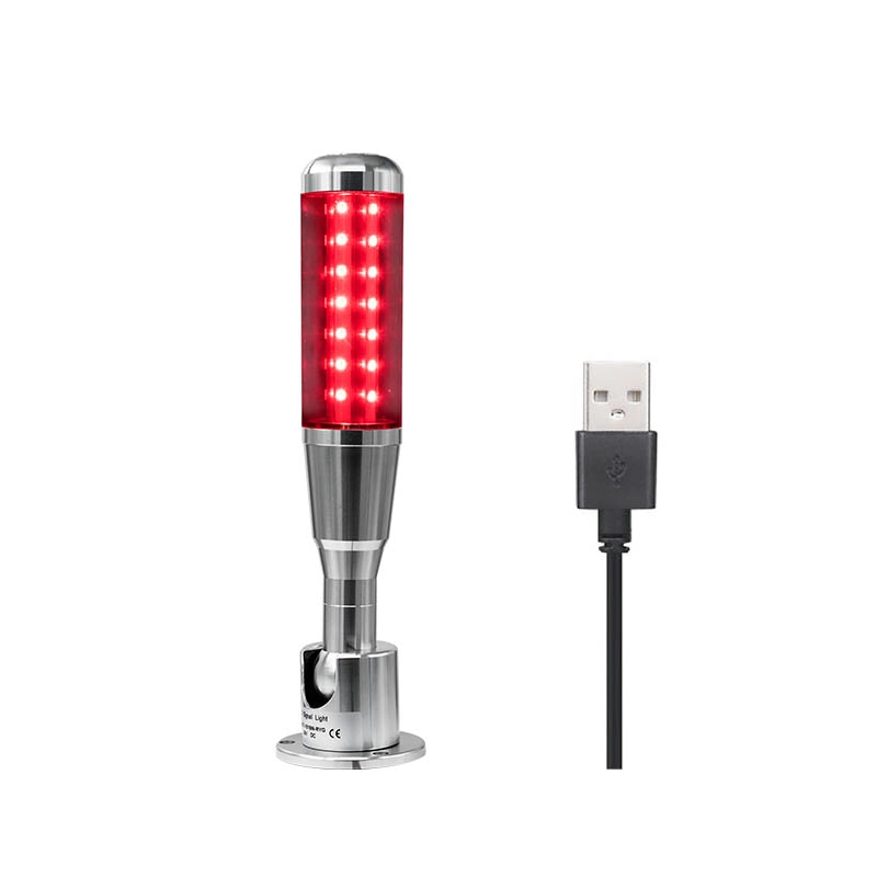 2021 nueva luz de torre de señal USB de entrada de 5V programable de varios colores