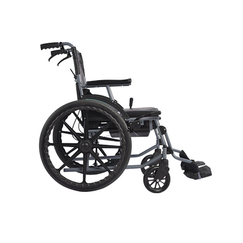 Silla de ruedas ligera eléctrica plegable para discapacitados