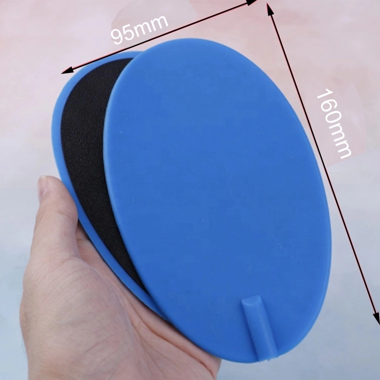Almohadilla conductora de electrodos de goma de silicona para masajeador EMS