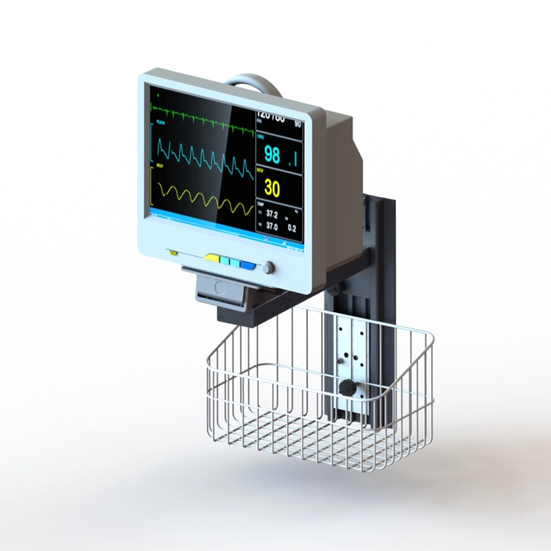 Soporte de pared para monitor de paciente de metal IPM/IMEC para hospitales