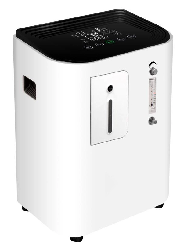 Mini concentrador de oxígeno portátil de clase II para el hogar de 5 l