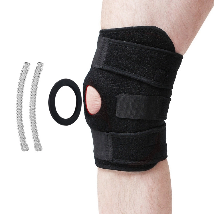 Apoyo de rodilla ajustable de la absorción de choque de la primavera para el dolor de rodilla