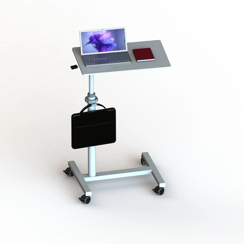 Mesa de comedor móvil médica plegable médica ajustable para hospital