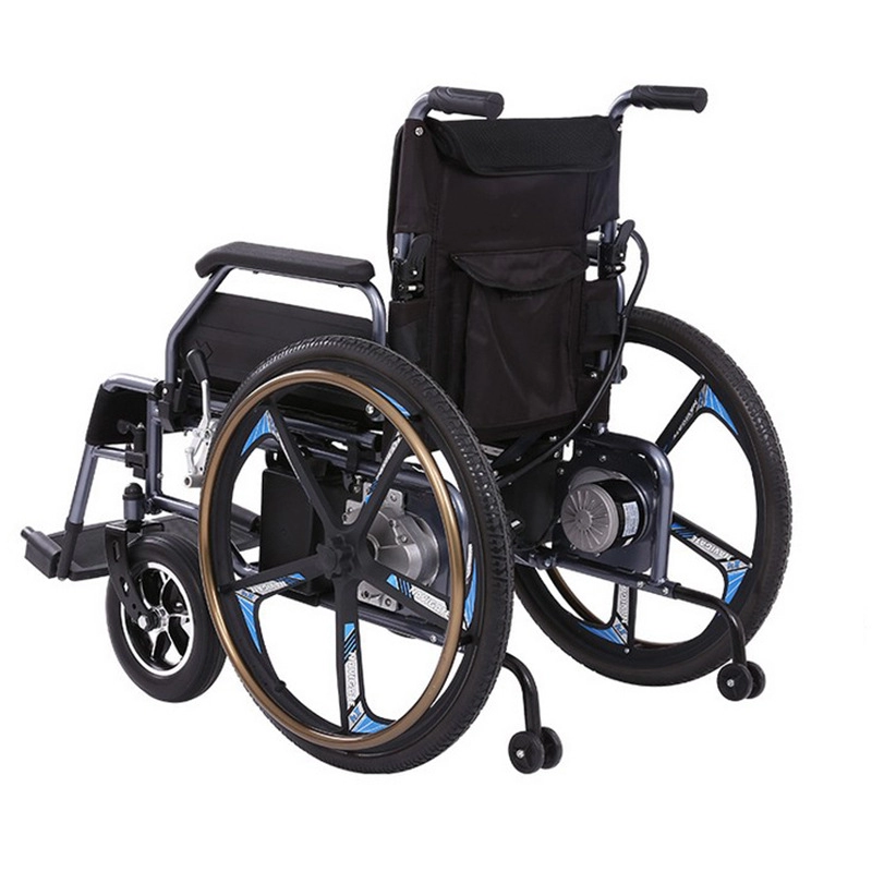 Precio de silla de ruedas eléctrica plegable motorizada barata