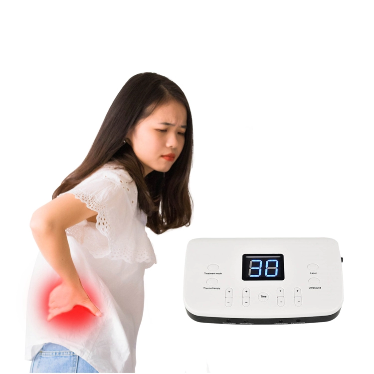 Dispositivo portátil de masajeador de tratamiento EMS de baja frecuencia