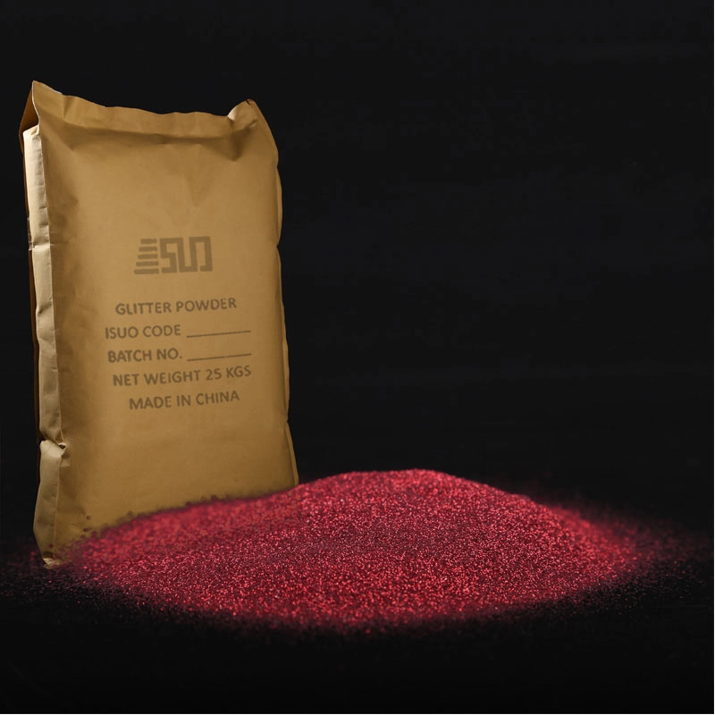 Fábrica de pigmentos de purpurina BPA sin rojo rubí al por mayor