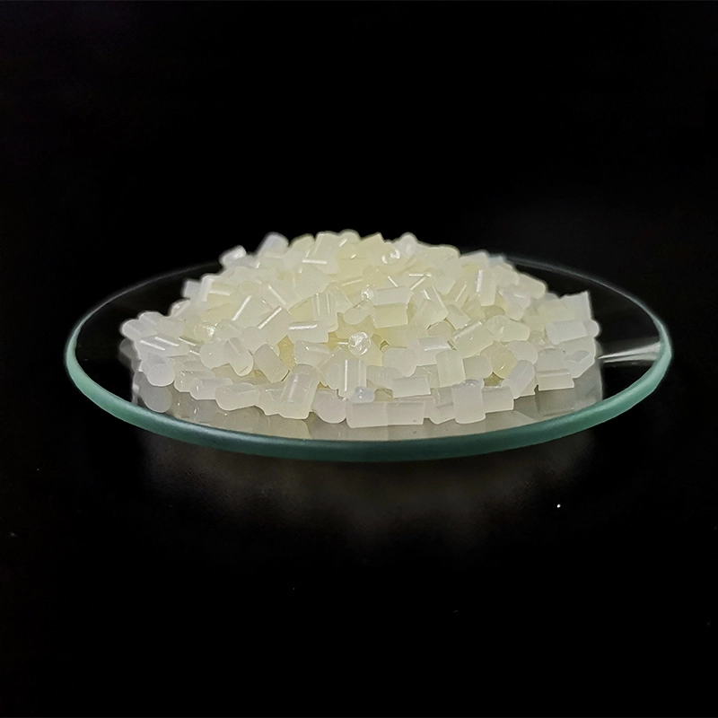 Resina PLA de maíz bioplástico modificado desechable para inyección transparente