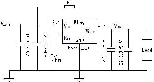 Diagrama de conexión de la línea de prueba eléctrica HSK5101
