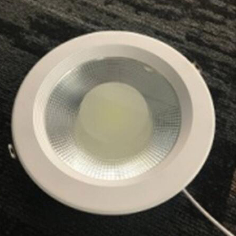 LED downlight AL+glass 