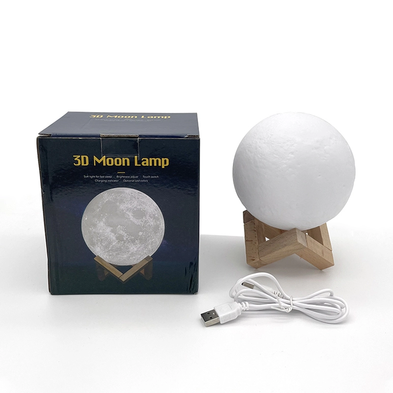 Lámpara de luna 3D Bright World para niños