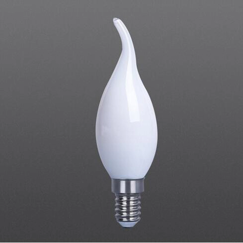 Bombillas de filamento LED transparentes/blancas/esmeriladas C35T color blanco