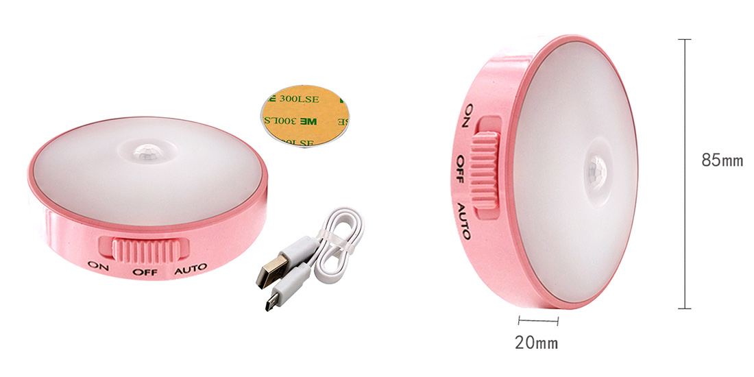 Corridor automatic sensing motion sensor LED night light