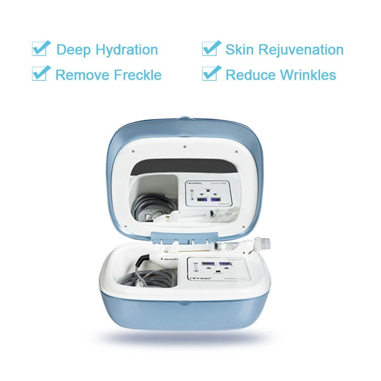 Máquina de inyección de mesoterapia de agua con inyector de presión negativa portátil para la cara