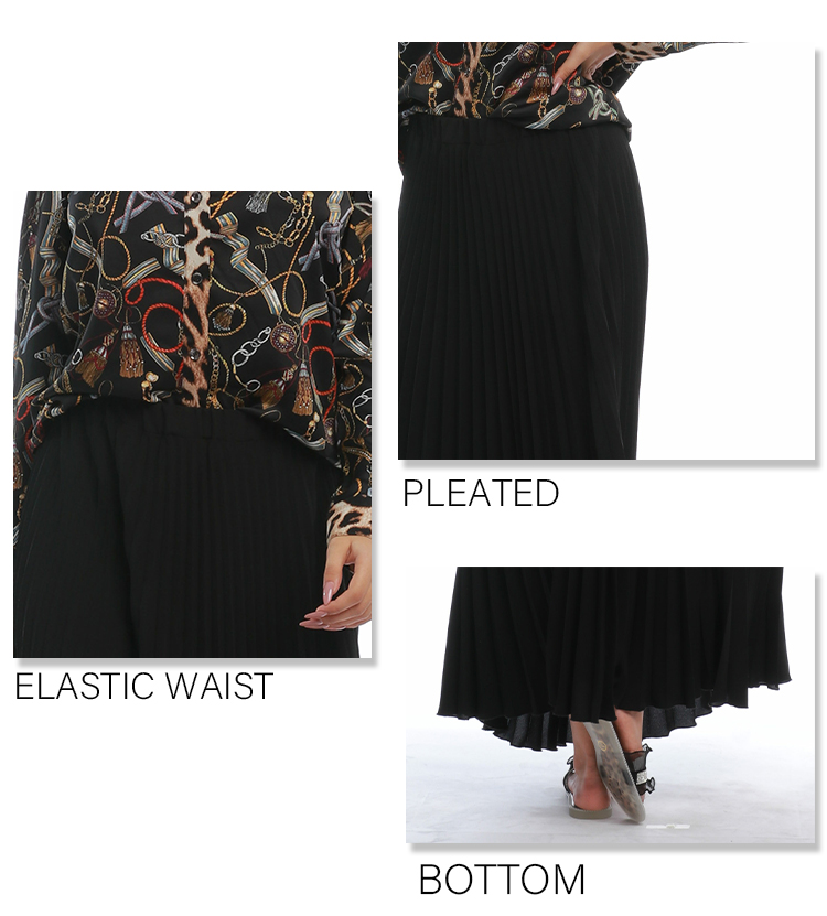 pleated skirt