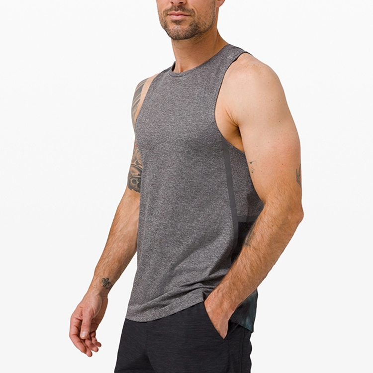 Camisetas sin mangas flexibles de ajuste regular para hombres