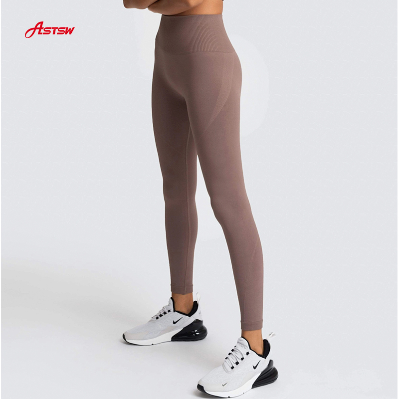 Venta al por mayor de leggings sin costuras para mujer personalizados