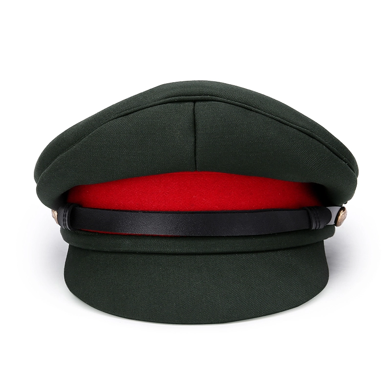 Gorra de oficina de sombrero de traje de uniforme militar
