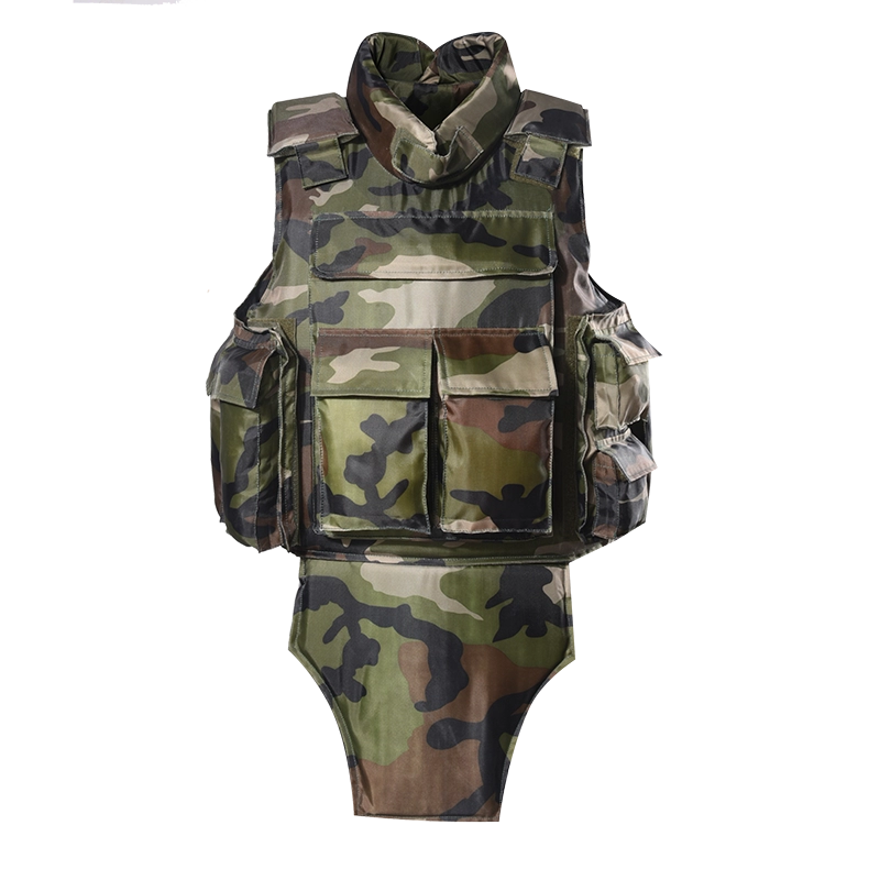 Chaleco de traje de cuerpo a prueba de balas del ejército militar de camuflaje de la selva