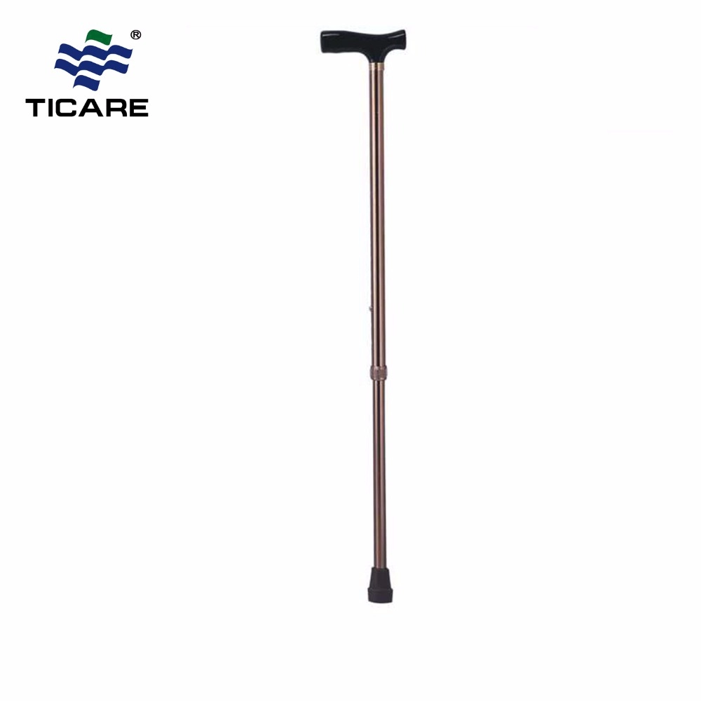 Muleta de bastón plegable con barra para rodillas para personas mayores