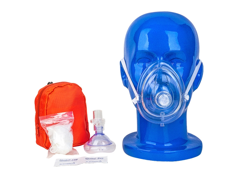 Kit combinado de nailon para máscara de rescate de RCP