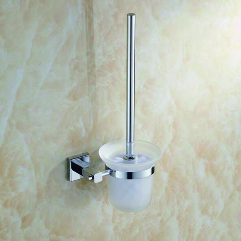 Juego de accesorios de hardware de baño montado en la pared de cromo moderno