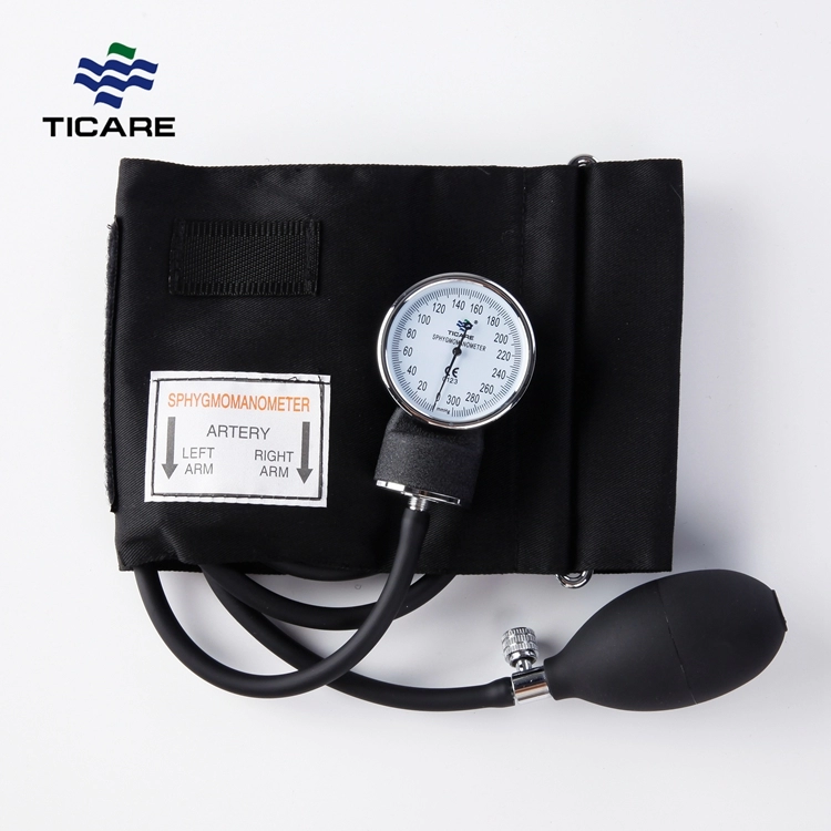 Monitor de presión arterial esfigmomanómetro aneroide manual de alta calidad