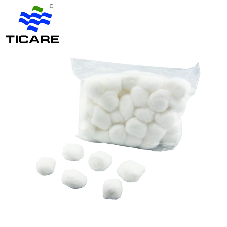 Bolas de algodón desechables médicas de 0,5 g