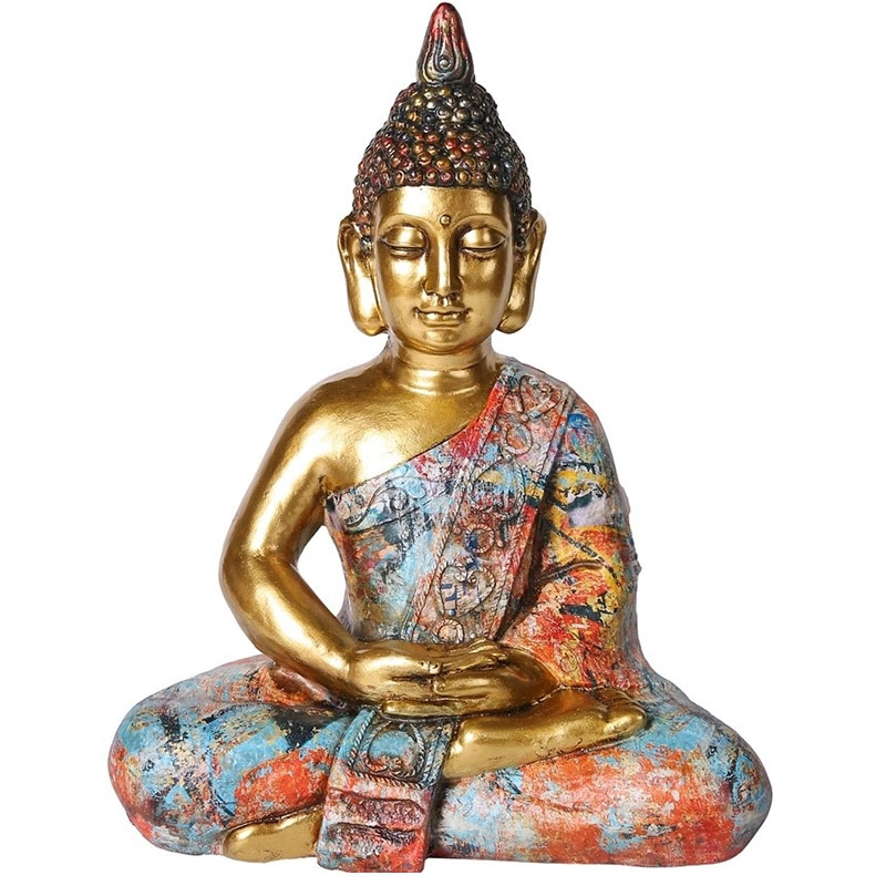 Impresión de transferencia de agua de Buda de meditación MGO para decoración del hogar