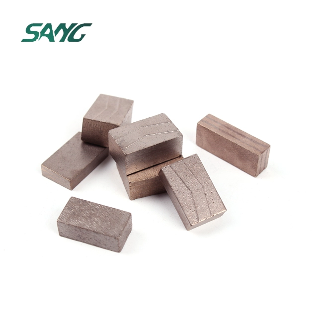 Segmento de granito de 2000 mm 24x10,5/9,5x15 mm para marrón tostado