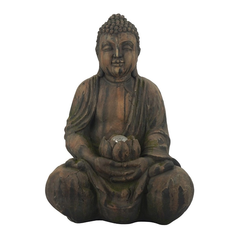 Estatua de Buda meditando para decoración de jardín MGO