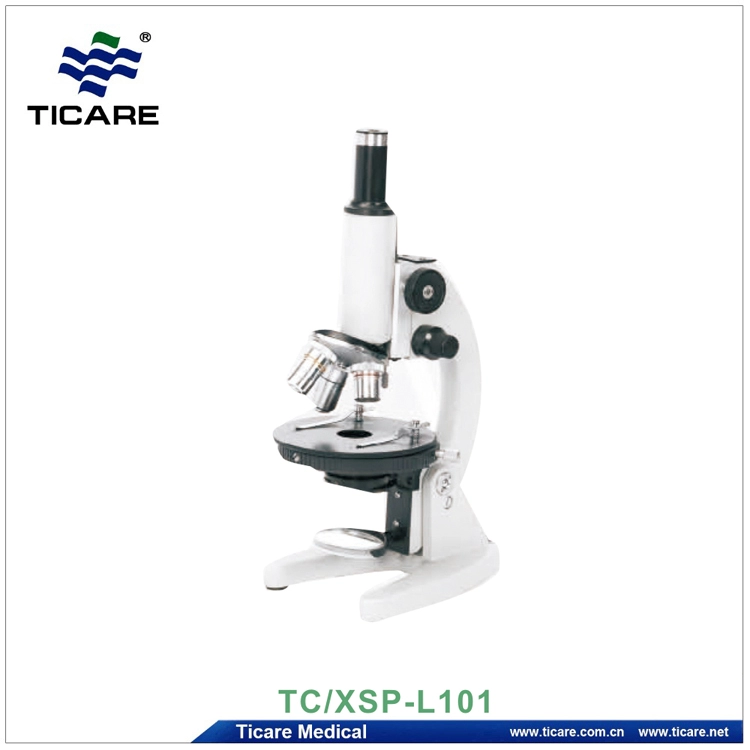 Monocular básico del microscopio biológico óptico XSP-L101 para el laboratorio de la escuela del estudiante