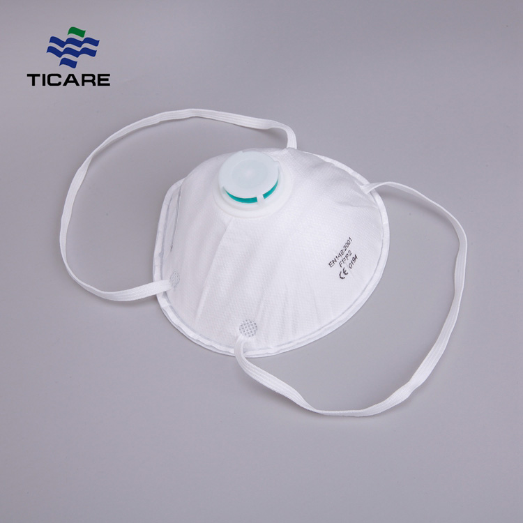 Máscara antipolvo del respirador de la contaminación del gancho N95