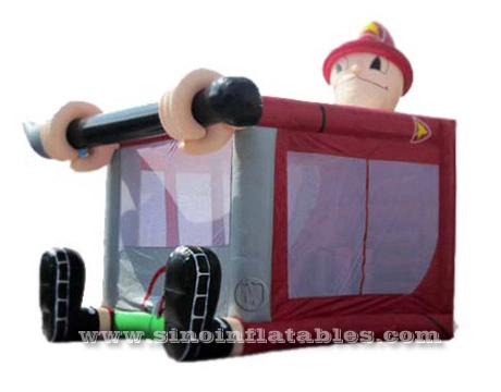 Combo inflable de bombero comercial Pop a la venta de Sino inflatables