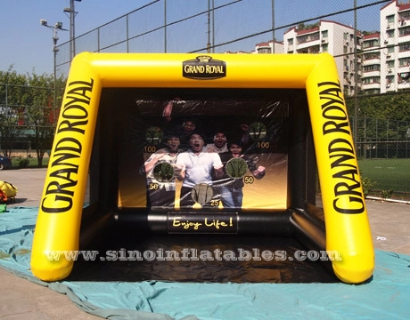 Juego de lanzamiento de fútbol inflable para niños y adultos para disparar objetivo de Sino Inflatables