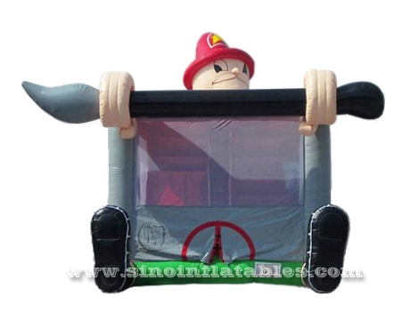Combo inflable de bombero comercial Pop a la venta de Sino inflatables