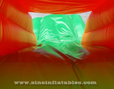 Castillo hinchable inflable con mono de la jungla para niños al aire libre con techo tobogán de Sino Inflatables