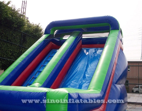 Tobogán inflable para niños de carga frontal de grado comercial 25x13 para divertirse en fiestas al aire libre
