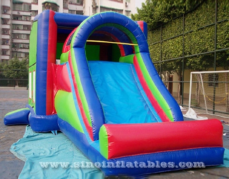 Gorila de módulo inflable para niños de grado comercial 5 en 1 con tobogán del fabricante de china