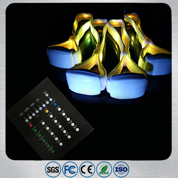 Control remoto de pulsera de nailon LED RFID