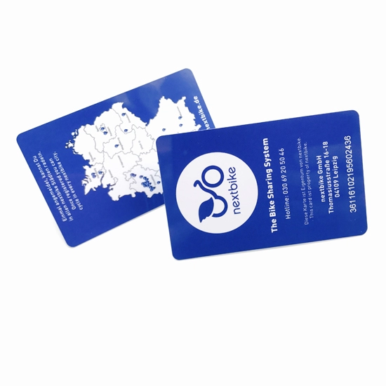 Impresión de tarjeta de membresía de supermercado personalizada